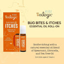 Oilogic Bug Bite Itch Roll-On Essential Oil for Kids - 100% Pure Essential Oils for Soothing Skin - Gentle, Kids-Safe Formula for Toddlers & Children, Indoor & Outdoor Use, 9ml by TinyTreasures Baby Boutique