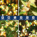 TONULAX Solar Firefly&Butterfly Garden Lights - Outdoor Light for Yard Decoration, Larger Solar Panel, Waterproof LED Garden Lights for Pathway&Holiday Decor (4pack) by GreenHaven Gardens