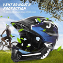 Lixada Kids Bike Helmet Adjustable Detachable Full Face Helmet for Cycling Helmet for Children Bicycle, Skateboard, Scooter, Protective Gear (20.5-22 Inches) by TinyTreasures Baby Boutique