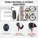 Bike Rack Garage,Bike Wall Mount, 150° Swivel & Space-Saving Vertical Bike Hangers for Storage, Sturdy Bike Stand Holds Up to 66lbs, Easy to Install, 2 Pack by GreenHaven Gardens