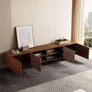 Mid Century Modern TV Stand for 80+ Inch TVs, 94.48" Walnut Console with Ample Storage – Stylish Entertainment Center for Living Room or Bedroom by CozyNest Decor