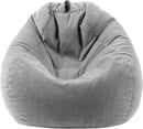 Bean Bag Chairs for Kids Chair Round Sofa Memory Foam Filling Reading Gaming Sofa for Living Room Bedroom by TinyTreasures Baby Boutique