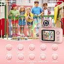 Kids Camera Girls for 3 4 5 6 7 8 9 Years Old Girls,1080P HD Video Selfie Camera with 32G SD Card Kids Digital Camera Toys for Toddler Birthday Gifts Pink by TinyTreasures Baby Boutique