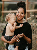 We are Amma | The Cocoon™ - Newborn Essentials Must Haves: Nursing Cover for Breast Feeding Essentials | Nursing Sweater Used as Breastfeeding Cover (Black, One Size) by TinyTreasures Baby Boutique