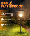 AOSEA LED Solar Lights for Outside,Bright 6 Pack Solar Lights Outdoor IP65 Waterproof,Landscape Lighting,Garden Decorative for Yard,Patio,Walkway,Sidewalk,Driveway,Lawn (Warm) by CozyNest Decor