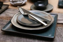 FORTESSA Arezzo 18/10 Stainless Steel Flatware, 5 Piece Place Setting With Knife, Forks and Spoons (Service For 1), Dishwasher Safe, Brushed Gold by CozyNest Decor