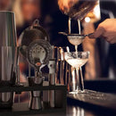Highball & Chaser 13-Piece Gunmetal Black Stainless Steel Boston Cocktail Shaker Bar Tool Set with Mixology Bartender Kit Accessories by CozyNest Decor