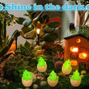 Libima 50 Pcs Mini Resin Luminous Dinosaur Figures Glow in The Dark Dinosaur Miniatures Resin Tiny Animal Figurines for Fairy Landscape Garden Aquarium Dollhouse Decor(Dinosaur) by GreenHaven Gardens