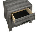 Denver - 2 Drawer Nightstand - Gray