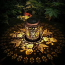 Kaixoxin Solar Garden Decor Metal Lantern Hummingbird Table Lamp Bronze Outdoor Dercoration Great Gift for Women Mon Grandma Hanging Lights for Patio Courtyard Garden by GreenHaven Gardens