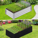 6x3x2ft Fabric Raised Garden Bed liner for Planter Raised Beds, Garden Grow Bed Bags to Grow Vegetables, Flowers, Fruits, Herbs, and Succulents, Rectangle Planting Container for Outdoor, 269 Gallon by GreenHaven Gardens