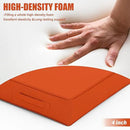 Patio Chair Cushions 19 X 19 X 4 Inch Waterproof Outdoor Seat Cushions for Patio Furniture, Outdoor Sofa Couch Pads with Ties & Handle, Set of 2, Orange by GreenHaven Gardens