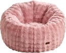Hobestluk Bean Bag Chair Oversized Bean Bag Chair for Adults Donut-Shaped Large Bean Bag with Spacious Design for Living Room Bedroom or Reading Nook (Bubble Pink) by CozyNest Decor