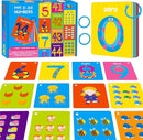 51 PCS Number Flashcards, 0-50 Double Sided Printed Cards with 2 Reclosable Rings, Learn Numbers, Learn to Count-Fun Learning and Educational Flashcards Learning Tool for Kids, Preschoolers, Toddlers by TinyTreasures Baby Boutique