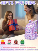 BLUEFAIRY Kids Backpack for Girls Elementary Primary Middle School Bag for Aged 8-10 for Teens Childs Bookbag Back to School Bag Mochilas Escolares para Niñas de 7 8 9 10 Tie-dye Purple by TinyTreasures Baby Boutique