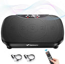 MERACH Vibration Plate Exercise Machine, Vibration Plate for Lymphatic Drainage Weight Loss, Vibrating Plate Exercise Machine with Bluetooth and LED Display, Workout Equipment for Women Men Home by CozyNest Decor