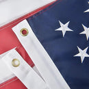American Flag 5x8 FT, US Flag USA High Wind with Embroidered Stars, Sewn Stripes, Brass Grommets, Durable USA Flag Outdoor Outside by GreenHaven Gardens