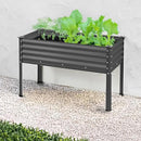 Best Choice Products 48x24x30in Galvanized Raised Garden Bed, Metal Elevated Planter Box, Vegetable Garden for Backyard, Patio, Balcony - Charcoal by GreenHaven Gardens