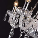 LIUMANG Modern Elegant 12 Lights K9 Crystal Glass Chandelier Pendant Ceiling Lighting European Style for Dining Living Room Bedroom Transparent,12 E12 Bulbs Required by CozyNest Decor
