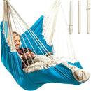 Hanging Hammock Chair Swing – Hanging Chair Outdoor & Indoor - Hammock Swing Chair – Quick & Easy Setup with Hardware Kit – Durable & Spacious Full Body Support – Holds 440 Lbs by GreenHaven Gardens