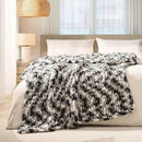 L'AGRATY Chunky Knit Blanket Throw: 50''x60'' Chenille Chunky Knitted Throw Blankets for Bed Couch - Handmade Thick Cable Knit Blanket - Large Crochet Rope Blankets for Home Decor by CozyNest Decor