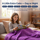 10 Lbs 48'' x 72'' Weighted Blanket for Kids with Removable Cover