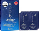 MOON Dissolving Teeth Whitening Strips - Vegan, Easy-to-Use White Strips - Dissolve in 15 Minutes & Designed to Gently Whiten Sensitive Teeth Up to 7 Shades in 2 Weeks, Midnight Mint (56 Count) by CozyNest Decor