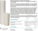 Pentair Pentek Big Blue Filter Housing Bundle with DGD-5005-20 Big Blue Water Filter Cartridge