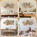 11 Pcs Boho Hanging Wall Basket Decor Handmade Woven Basket Wall Decorative Boho Wicker Baskets Placemats Round Farmhouse Bulrush Art for Rustic Home Decorations Christmas Gift(Cute) by GreenHaven Gardens