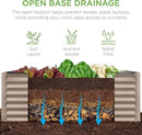 Best Choice Products 4x2x2ft Outdoor Metal Raised Garden Bed, Deep Root Planter Box for Vegetables, Flowers, Herbs, and Succulents w/ 119 Gallon Capacity - Taupe by GreenHaven Gardens