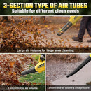 40V Leaf Blower Cordless with 2 X 5.0Ah Batteries and Charger, 40V Powerful Brushless Motor Up to 680CFM Blower for Lawn Care, 4-Variable Speed Turbo Mode with Power Boost by GreenHaven Gardens
