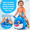 JITTERYGIT Baby Shark Bouncy Animal Plush - Daddy Shark Official Nickelodeon Music & Sing Toy - Christmas & Birthday Gifts for Kids & Toddlers (Boys & Girls) Ages 2-4 Years Old (Blue) by TinyTreasures Baby Boutique