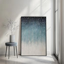 VAN GOGH ART Framed Blue Abstract Starry Night Art Print, 24x36 Inch, Modern Wall Art for Living Room, Bedroom, Office by CozyNest Decor