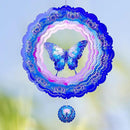 Butterfly Wind Spinners Outdoor,12 Inch Butterfly Gifts for Women Mom Grandma Wife,3D Butterflies Decorations Wind Spinners for Garden Yard Proch by CozyNest Decor