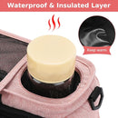 Accmor Universal Stroller Organizer with Insulated Cup Holder Detachable Phone Bag and Shoulder Strap,Stroller Bag Caddy Organizer Fits for Uppababy, Baby Jogger, Britax Strollers by TinyTreasures Baby Boutique