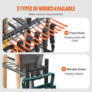 VEVOR Garden Tool Organizer, 16 Slots with Hooks, Yard Tool Tower Rack with Wheels for Garage Organization and Storage, Hold Long-Handled Tool/Rake/Broom, Metal Tool Stand Holder for Shed, Outdoor by GreenHaven Gardens