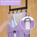 Laundry Bag Backpack, 125L Extra Large Travel with Shoulder Straps, Adjustable & Extendable Design, Laundry Hamper Bag with 3 Pockets for Laundromat, College, Travel, Camping (Purple) by TinyTreasures Baby Boutique
