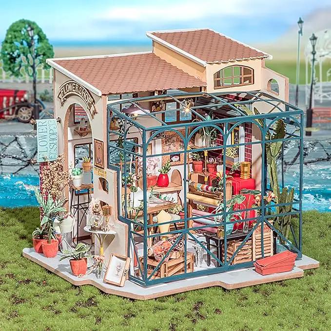 Rolife 1:20 Miniature House Kits-Tiny House Kit-DIY Miniature Dollhouse Kits for Adults-Model Building Craft Kits-Hobbies Gifts for Women and Men, photo 3 of 6
