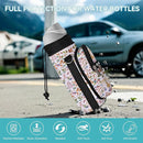 icolor Water Bottle Carrier Bag with Strap 25/32/40 oz Crossbody Bottle Holder with Phone Pocket Sling Sleeve Insulated Neoprene Water Bottle Pouch for Walking Travelling by TinyTreasures Baby Boutique