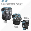 80Six Kids Multi-Sport Pad Set with Wristguards, Elbow Pads, and Knee Pads, Designed by Industry Leading Brand Triple 8 by TinyTreasures Baby Boutique