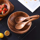 Wooden Kitchen Utensils Set,GUDAMAYE 6 PCE Wooden Spoons for Cooking,Wooden Cooking Utensils,Natural Teak Wooden Spoons For Non-stick Pan by CozyNest Decor