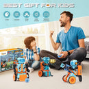STEM Circuits Robot Building Toys for Kids Ages 8-12+ Year Old, 3 in 1 Remote Control & Programming Robotics Kit, Electric Science Projects Set, Ideal Gift for Boys Girls Ages 12-16 by TinyTreasures Baby Boutique
