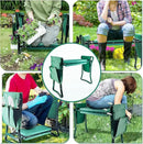 Foldable Garden Kneeler and Seat with 2 Gardening Tool Pouches Multiuse Bench with Soft Kneeling Pad,Gardening Gifts for Women Men Gardener Parent Elders Christmas by GreenHaven Gardens