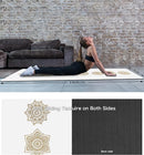 Non Slip Yoga Mat TPE Workout Mat for Men Women, Thick Workout Mat with Carrying Strap, Fitness Mats for Exercise, Yoga, Fitness, Pilates, Floor Workouts (72" x 24" x 6mm) by TinyTreasures Baby Boutique