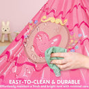 JOYIN Princess Tent Girls Large Playhouse Kids Castle Play Tent for Children, Pop Up Play House for Toddlers Indoor and Outdoor Games by TinyTreasures Baby Boutique