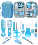 Baby Healthcare and Grooming Kit, Safety Newborn Nursery Baby Care Kit, with Hair Brush Comb, Nail Clipper, Thermometer, Pacifier Clip, Baby Registry Search, Baby Girl Boy Newborn Essentials by TinyTreasures Baby Boutique