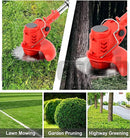 Electric Weed Wacker 24V Battery Electric WeedWacker with 6,000 RPM and 650W Motor Weed Wacker Cordless with 2 Batteries 2.0Ah The Perfect Partner for Garden and Lawn Care by GreenHaven Gardens