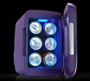 Frigidaire EFMIS179 Gaming Light Up Mini Beverage Refrigerator, Purplehaze by CozyNest Decor