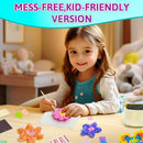 AGENTLAN Art & Craft Activity, Poke Fun Flower Bouquet Craft Kit, Fun & Easy Art Kits for Kids, DIY Garden Kids Activities, Gifts for Girls and Boys 3 4 5 6 7 8 9 by TinyTreasures Baby Boutique