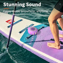 HEYSONG Waterproof Shower Bluetooth Speaker, Durable & Portable with Clear Sound, Ideal for Shower, Pool, Beach & Kayaking – Great Gift for Girls, Women & Men by TinyTreasures Baby Boutique